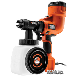 Фарборозпилювач Black+Decker HVLP200 краща модель в Хмельницькому