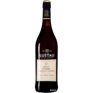 Вино Emilio Lustau DeLuxe Cream Capataz Andres Sherry белое сладкое 0.75 л 20% (8412325000337) лучшая модель в Хмельницком