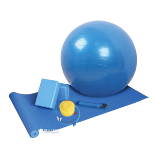 Набір для йоги LiveUp Training Set Blue (LS3243) краща модель в Хмельницькому