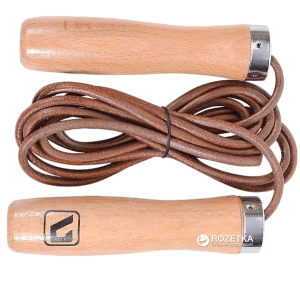 купить Скакалка скоростная LiveUP Jump Rope Leather 275 см (LS3121)