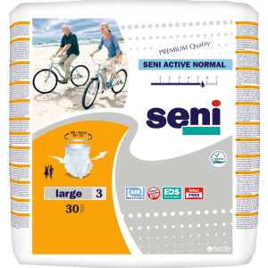 Підгузки-трусики для дорослих Seni Active Normal Large 30 шт (5900516697501) ТОП в Хмельницькому