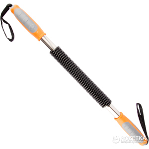 Еспандер LiveUp Power Twister пружинний Black-Orange (LS3161B) ТОП в Хмельницькому