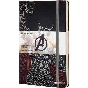 Записная книга Moleskine Avengers 13 х 21 см 240 страниц в линейку Thor (8055002852746) лучшая модель в Хмельницком