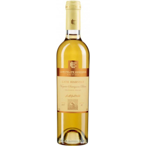 хороша модель Вино Luis Felipe Edwards Late Harvest Viognier Sauvignon Blanc біле солодке 0.375 л 11.5% (7804414002604)