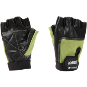 Рукавички LiveUp Training Gloves LS3058-SM Black-Green рейтинг