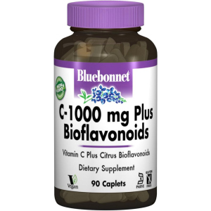 Вітаміни Bluebonnet Nutrition С-1000 + біофлавоноїди 90 капсул (743715005280)