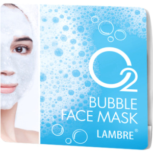 Маска Lambre Bubble face mask O2 Пухирцева з сильною кисневою дією 2х8 мл (3760183769503) краща модель в Хмельницькому