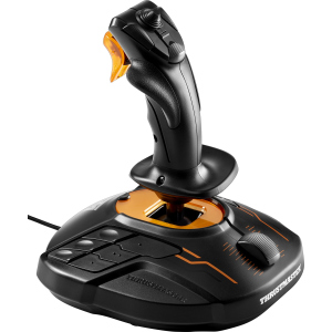 Дротовий джойстик Thrustmaster T.16000M FCS PC Black/Orange (2960773) надійний