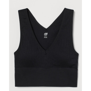 Спортивный топ H&M Sport 9164252dm M Черный (PS2030000046232) ТОП в Хмельницком