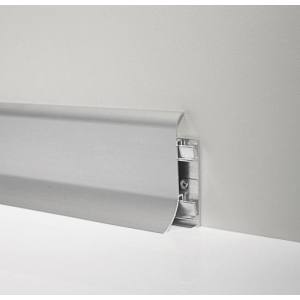 купити Алюмінієвий плінтус Profilpas Metal line 98 висота 70 мм анодоване срібло (Metal Line 98/7)