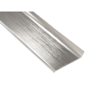Алюмінієвий плінтус Profilpas Metal line 90 висота 40 мм сатиноване срібло (Metal Line 90/4 SSF) надійний