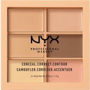 Палетка кремових консилерів NYX Professional Makeup 3C Palette - Conceal, Correct, Contour 01 Light 9 г (800897831479) краща модель в Хмельницькому