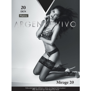 Панчохи Argentovivo Mirage 20 Den 3/4 р Platino (8051403068670)