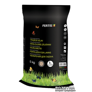 Весняне добриво для газону Fertis без хлору та нітратів 5 кг (10506875) 4770767315599/4779039690365