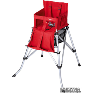 Дитячий стільчик для годування переносний FemStar One2Stay Folding Highchair Червоний (8717333329150)