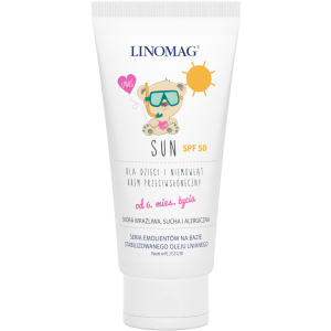 Сонцезахисний крем Linomag Ziololek SUN SPF 50 50 мл (5900558001427) ТОП в Хмельницькому