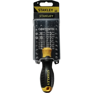 Отвертка Stanley Multibit со сменными вставками 33+1 предмета (STHT0-70885) ТОП в Хмельницком