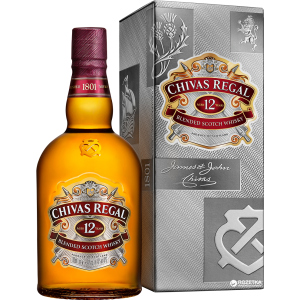 Віскі Chivas Regal 1 л 12 років витримки 40% у подарунковій упаковці (080432400432)