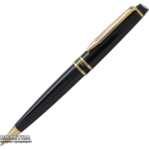 Ручка кулькова Waterman Expert Black BP Синя Чорний корпус (20021) ТОП в Хмельницькому