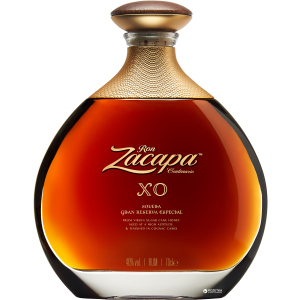 Ром Zacapa Cent XO от 6-ти до 25 лет выдержки 0.7 л 40% в подарочной упаковке (7401005008610) рейтинг