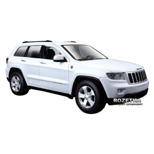 Автомодель Maisto (1:24) 2011 Jeep Grand Cherokee (31205 white) Білий в Хмельницькому