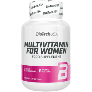 Вітаміни Biotech Multivitamin for Women 60 таблеток (5999076228515) рейтинг