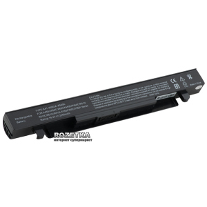 Аккумулятор PowerPlant для Asus X450 Black (14.4V/2200mAh/4Cells) (NB00000220) лучшая модель в Хмельницком