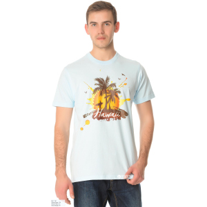 Футболка James Harvest American Hawaii 2134011510/3 XL Блакитна надійний