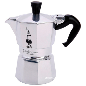 Гейзерная кофеварка Bialetti Moka Express 90 мл (0001168) ТОП в Хмельницком