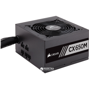 Corsair CX650M 650W (CP-9020103-EU) краща модель в Хмельницькому