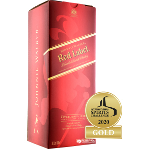 Виски Johnnie Walker Red Label выдержка 4 года 3 л 40% в подарочной упаковке (5000267129785) ТОП в Хмельницком