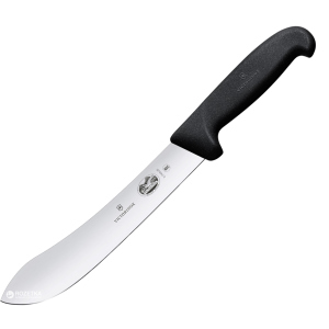 Професійний ніж Victorinox Fibrox Butcher для зняття шкур 200 мм Black (5.7403.20) ТОП в Хмельницькому