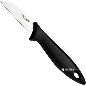 Кухонний ніж Fiskars Essential для чищення овочів 7 см Black (1023780) ТОП в Хмельницькому