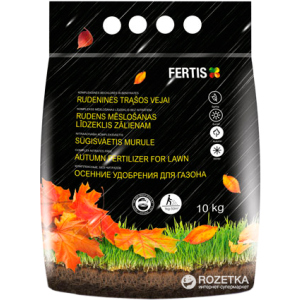 Осеннее удобрение для газона Fertis без нитратов 10 кг (10508583) 4779039690686 ТОП в Хмельницком