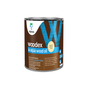 Олія вологозахисна TEKNOS WOODEX AQUA WOOD OIL для деревини 0,9л в Хмельницькому