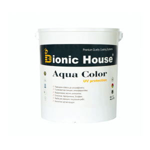 Краска для дерева Bionic-House Aqua Color UV-protect 2,5л Безцветный лучшая модель в Хмельницком