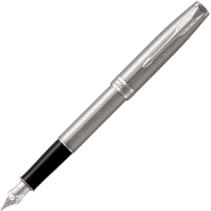 Ручка перьевая Parker Sonnet 17 Stainless Steel CT FP F Синяя Серый корпус (84 211) ТОП в Хмельницком