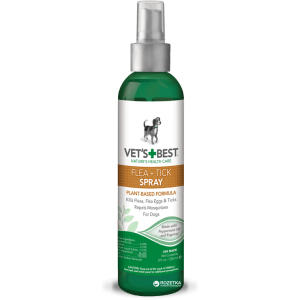 Спрей VET`S BEST Flea & Tick Spray от блох, клещей и москитов для собак 236 мл (vb10346) лучшая модель в Хмельницком