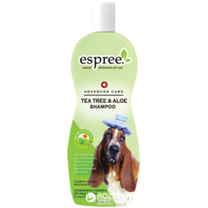 Шампунь Espree Tea Tree & Aloe Shampoo с маслом чайного дерева для собак 591 мл (e00387) лучшая модель в Хмельницком