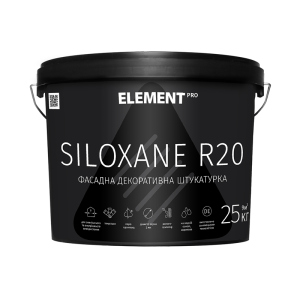 Фасадна штукатурка SILOXANE R20 (база LAP) ELEMENT PRO 25 кг білий