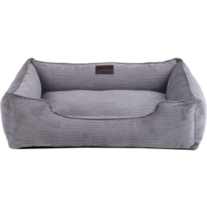 Лежак для собак Harley and Cho Dreamer 60х45 см з бортами Grey Velvet (3102656) в Хмельницькому