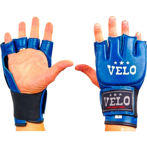 купити Рукавички для змішаних єдиноборств MMA Velo L Blue (4024ULIZ-L)