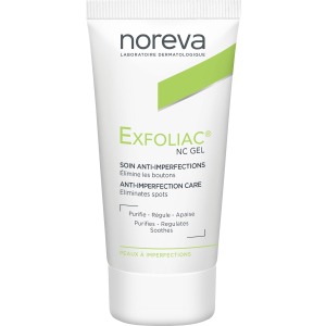 хороша модель Гель для обличчя Noreva Laboratoires Exfoliac Gel-NC Локальне застосування 30 мл (3401374560164)