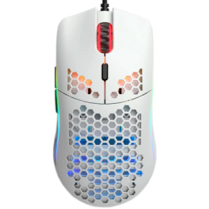 Мышь Glorious Model O Minus RGB USB White (GOM-WHITE) лучшая модель в Хмельницком