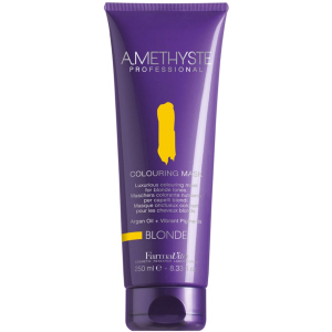 Маска окрашивающая Farmavita Amethyste Blonde Mask для оттенков блонда 250 мл (8022033016270) лучшая модель в Хмельницком