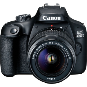 Фотоаппарат Canon EOS 4000D BK 18-55 Официальная гарантия! (3011C004AA) надежный