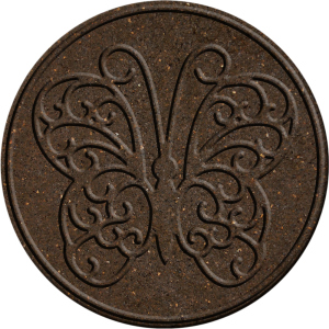 Декор MultyHome Метелик для садових доріжок 45х45 см Сіро-коричневий (5907736265251) ТОП в Хмельницькому