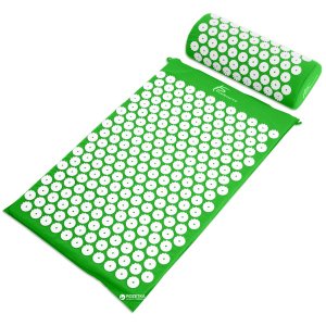 Коврик массажный с подушкой ProSource Acupressure Mat and Pillow Set Зеленый (ps-1203-accuset-green) в Хмельницком