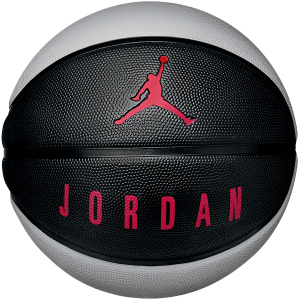 М'яч баскетбольний Nike Jordan Playground 8P Size 7 Black/Wolf Grey/Gym Red/Gym Red (J.000.1865.041.07) ТОП в Хмельницькому