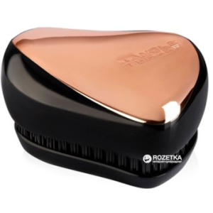 Расческа Tangle Teezer Compact Styler Rose Gold Black (5060173372606) надежный